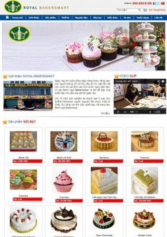Thiết kế website bakersmart