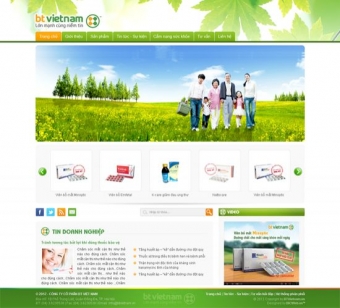 Thiết kế website Dược phẩm 03